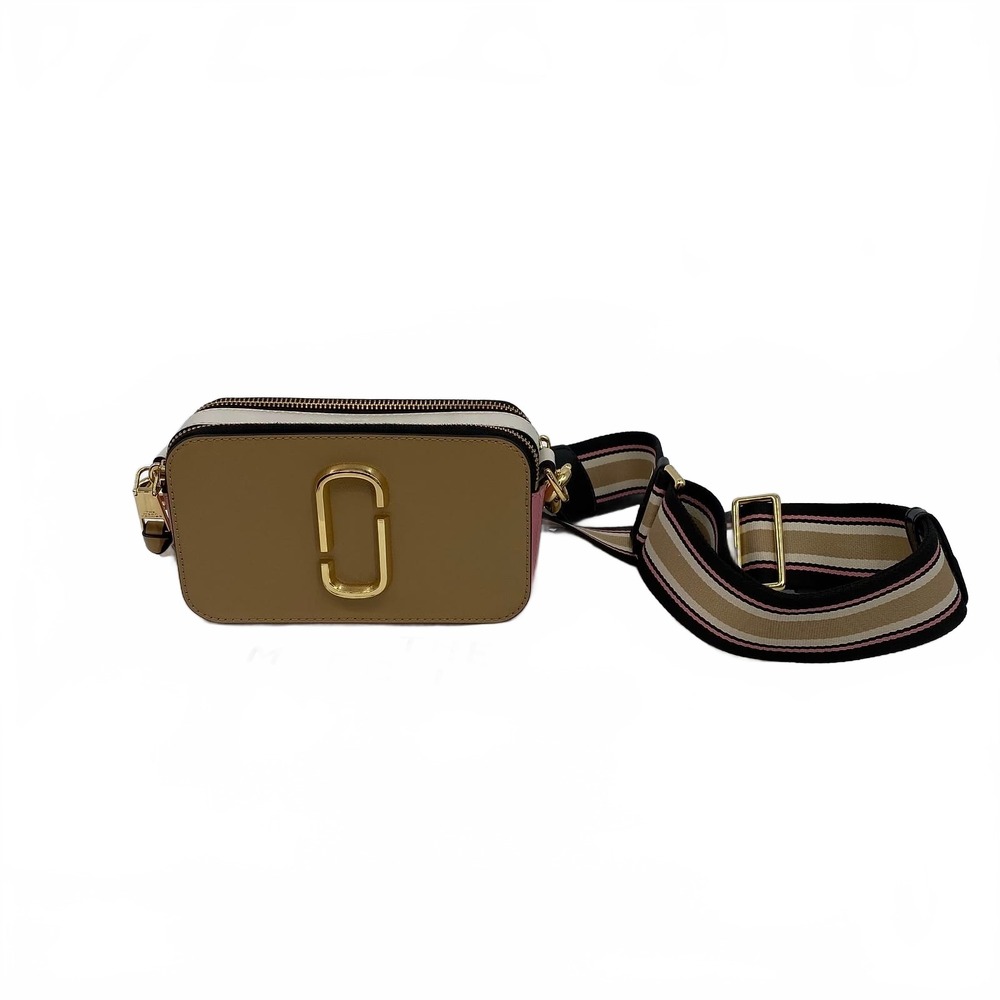 Marc Jacobs Brown Pink Crossbody Bag